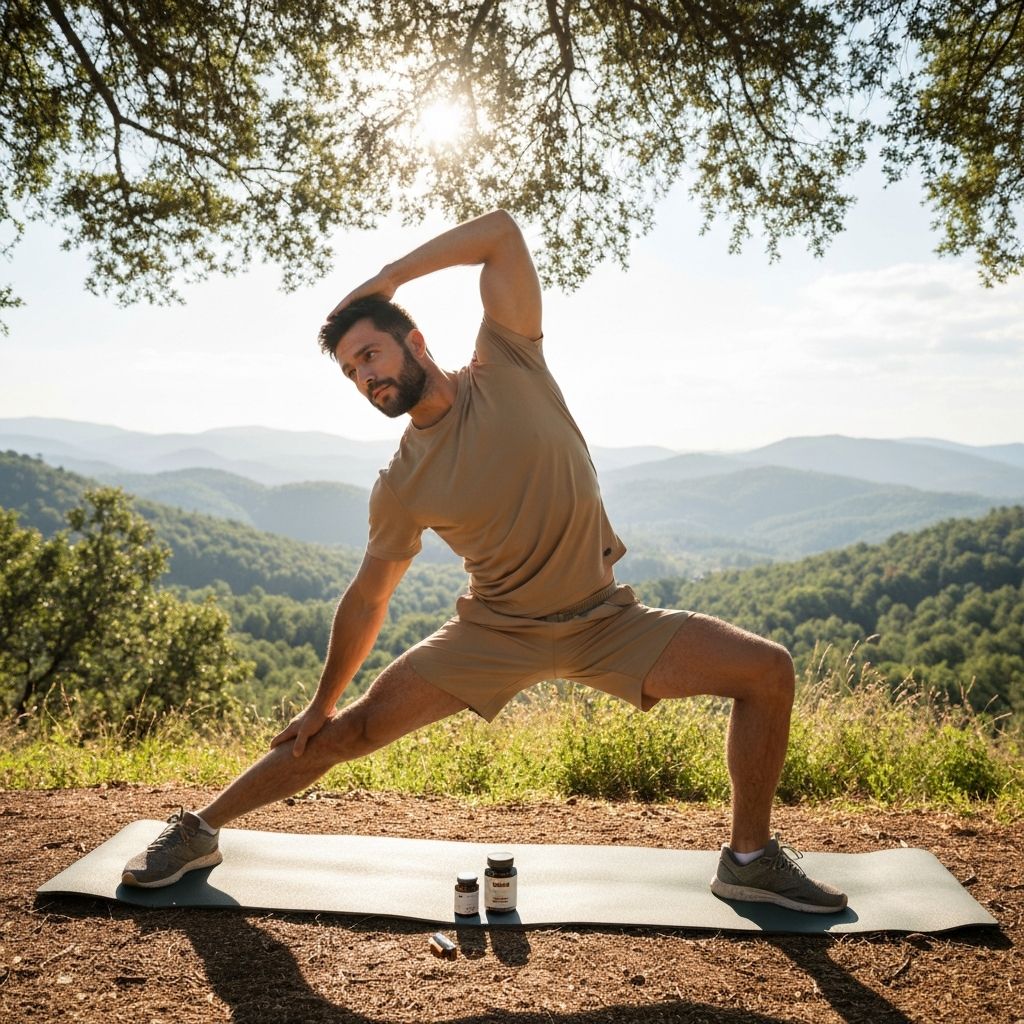 Natürliche Ergänzungen für aktive Männer